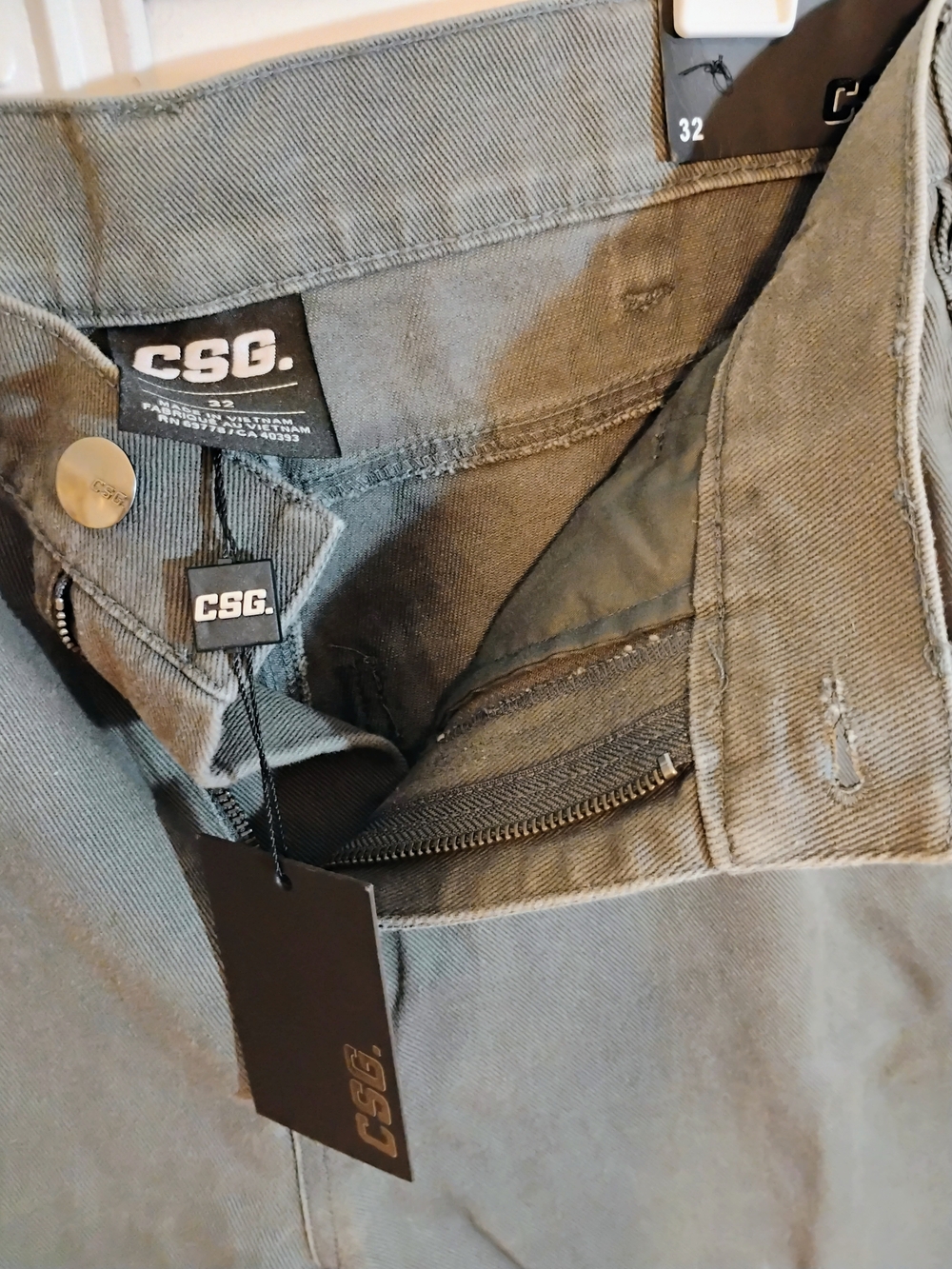 Men's Olive Green Casual Pants